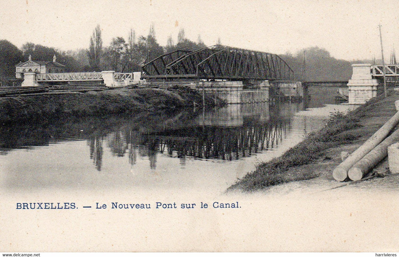 BRUXELLES    Le Nouveau Pont Sur Le Canal  632 - Navegación - Puerto