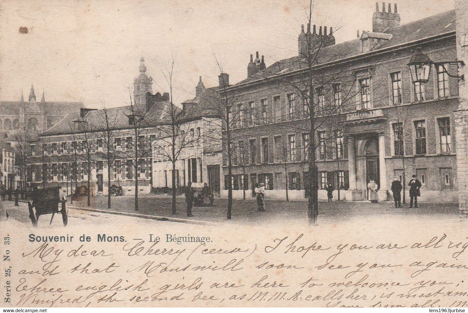 MONS, Le Béguinage , Série 25 N° 33 - Mons