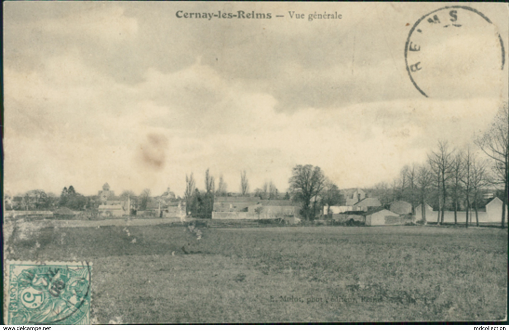 51 CERNAY LES REIMS / Vue Générale / - Other & Unclassified