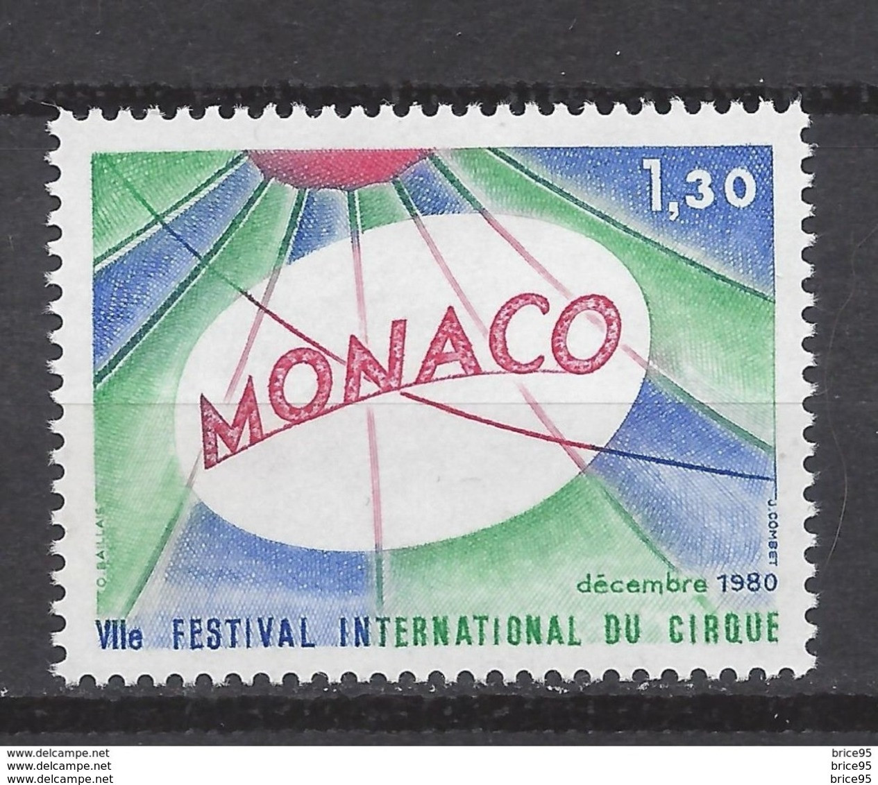 ⭐ Monaco - YT N° 1248 - Neuf Sans Charnière - 1980 ⭐ - Nuovi