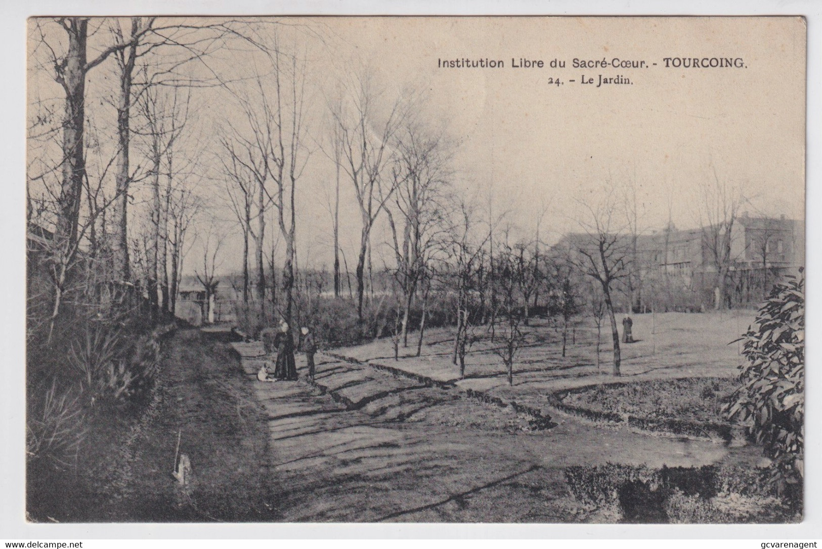 TOURCOING  INSTITUTION  LIBRE DU SACRE COEUR     LE JARDIN - Estaimpuis