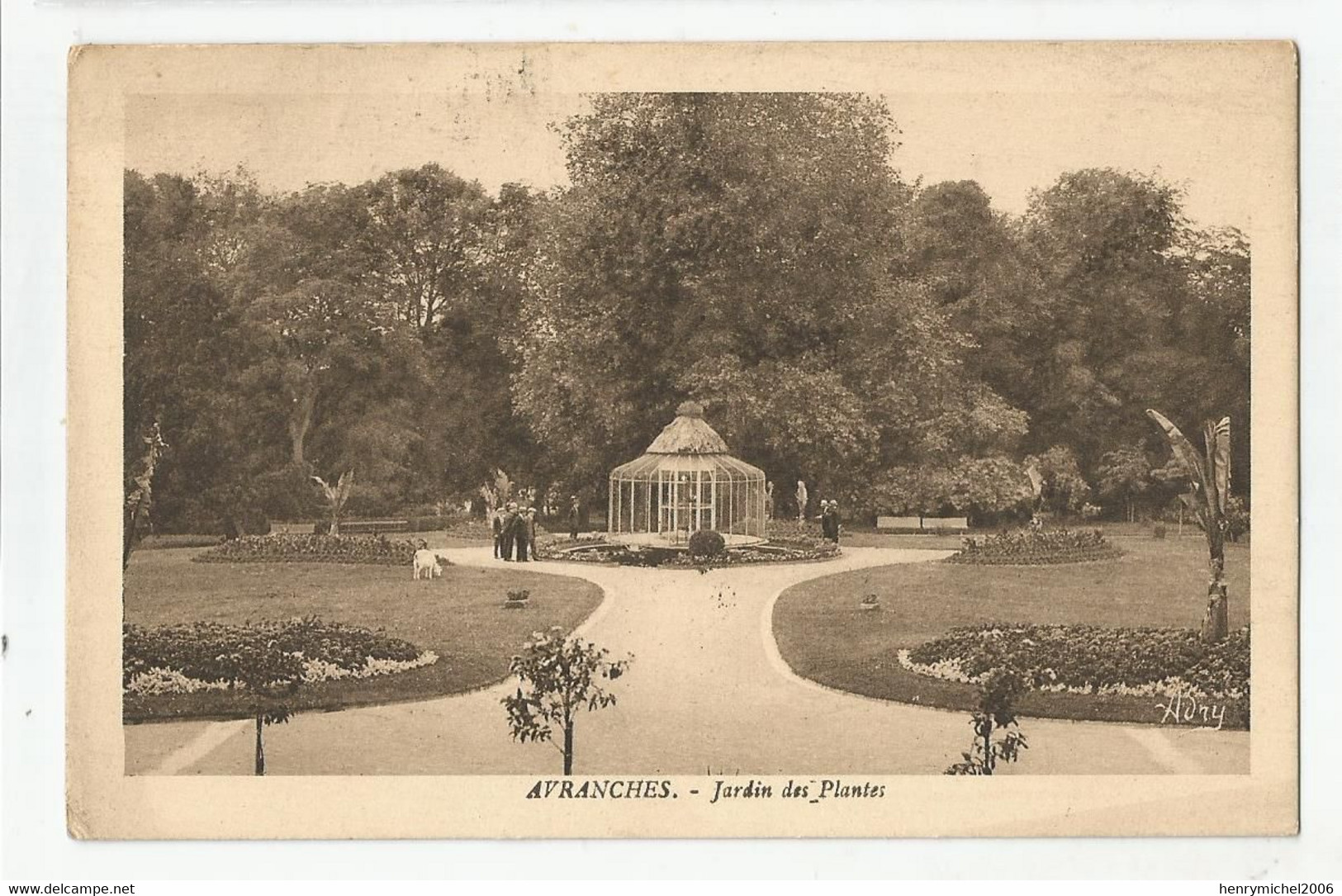 50 Manche Avranches Jardin Des Plantes - Avranches