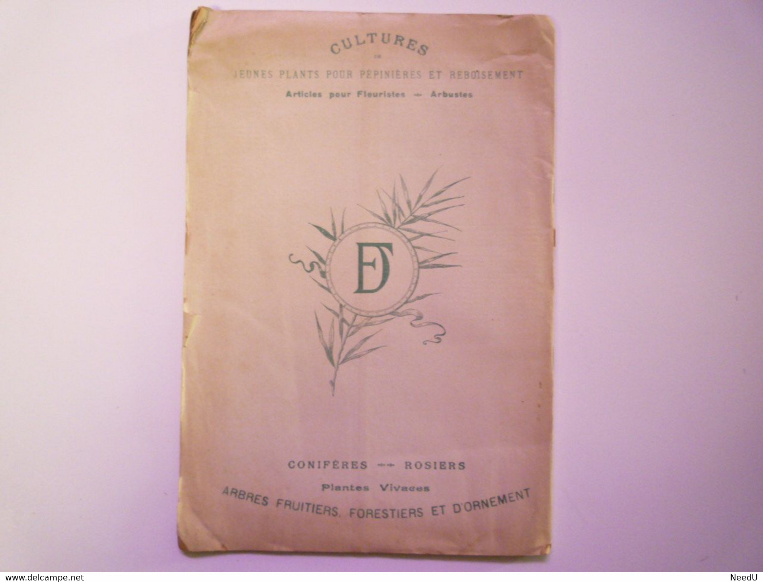 GP 2021 - 67  CATALOGUE 1924 - 25    Pépinières F. DELAUNAY  Angers   XXX - Sin Clasificación