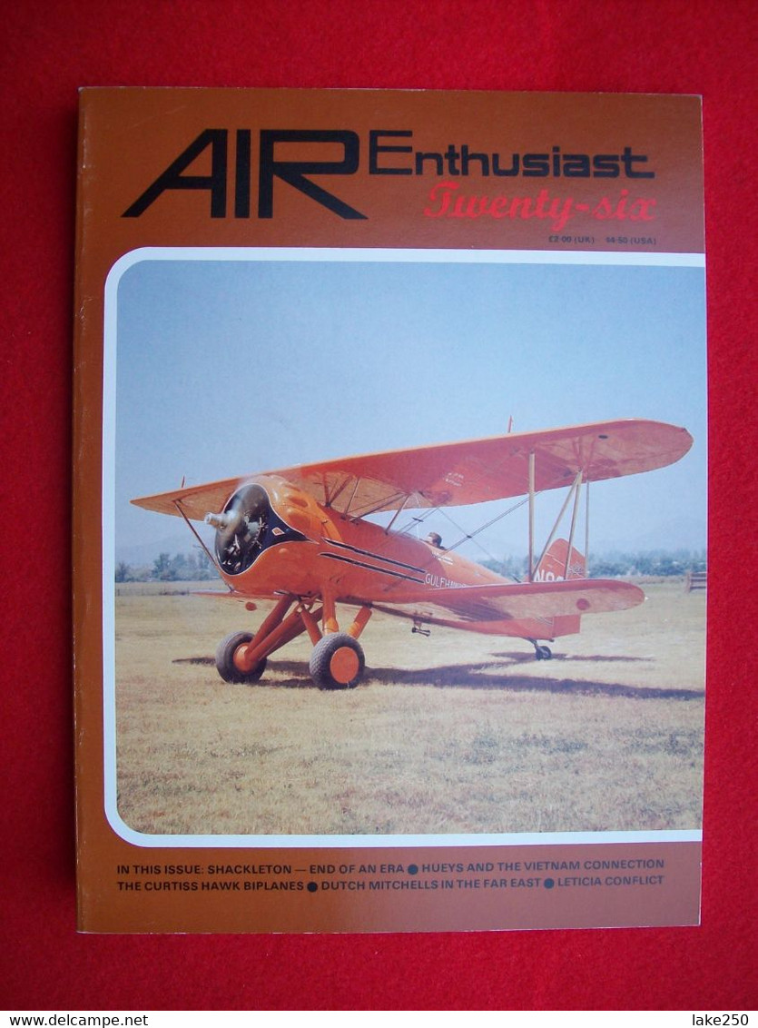 AIR ENTHUSIAST - N° 26 Del 1984  AEREI AVIAZIONE AVIATION AIRPLANES - Verkehr