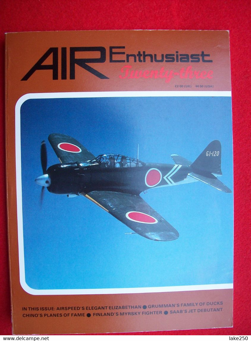 AIR ENTHUSIAST - N° 23 Del 1983  AEREI AVIAZIONE AVIATION AIRPLANES - Transports