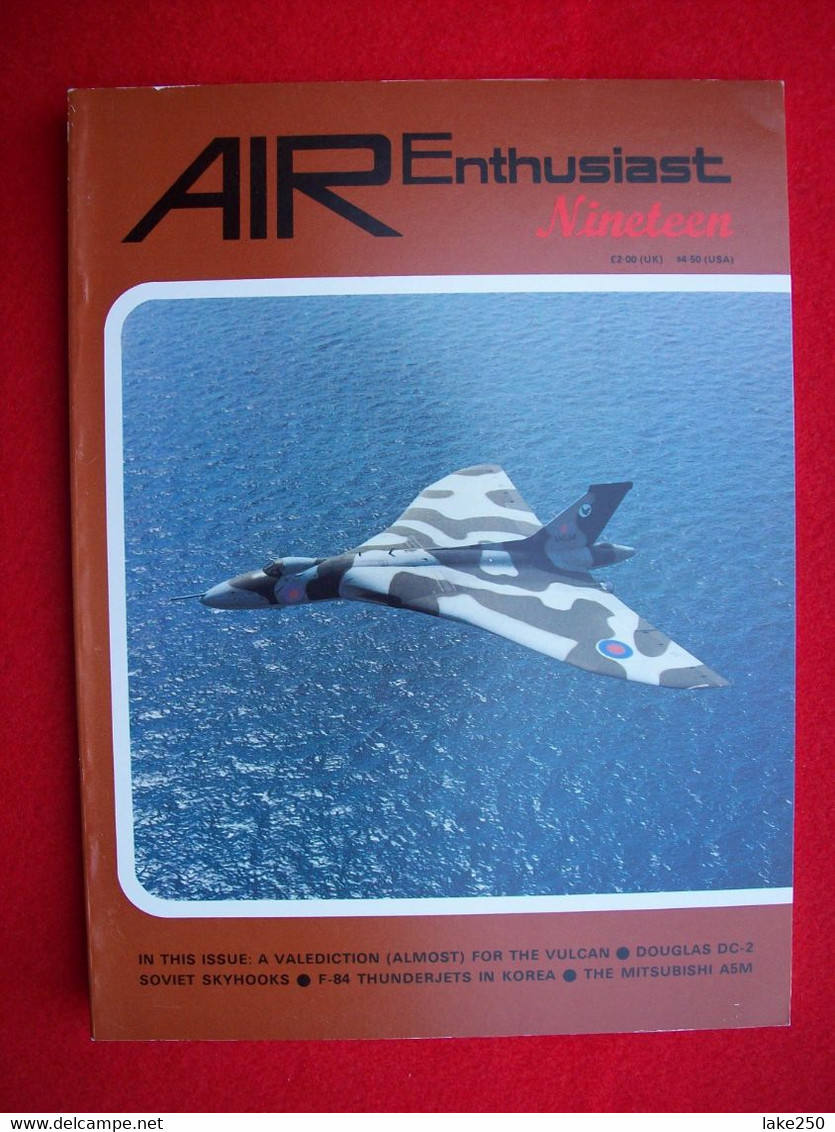 AIR ENTHUSIAST - N° 19 Del 1982  AEREI AVIAZIONE AVIATION AIRPLANES - Transportation