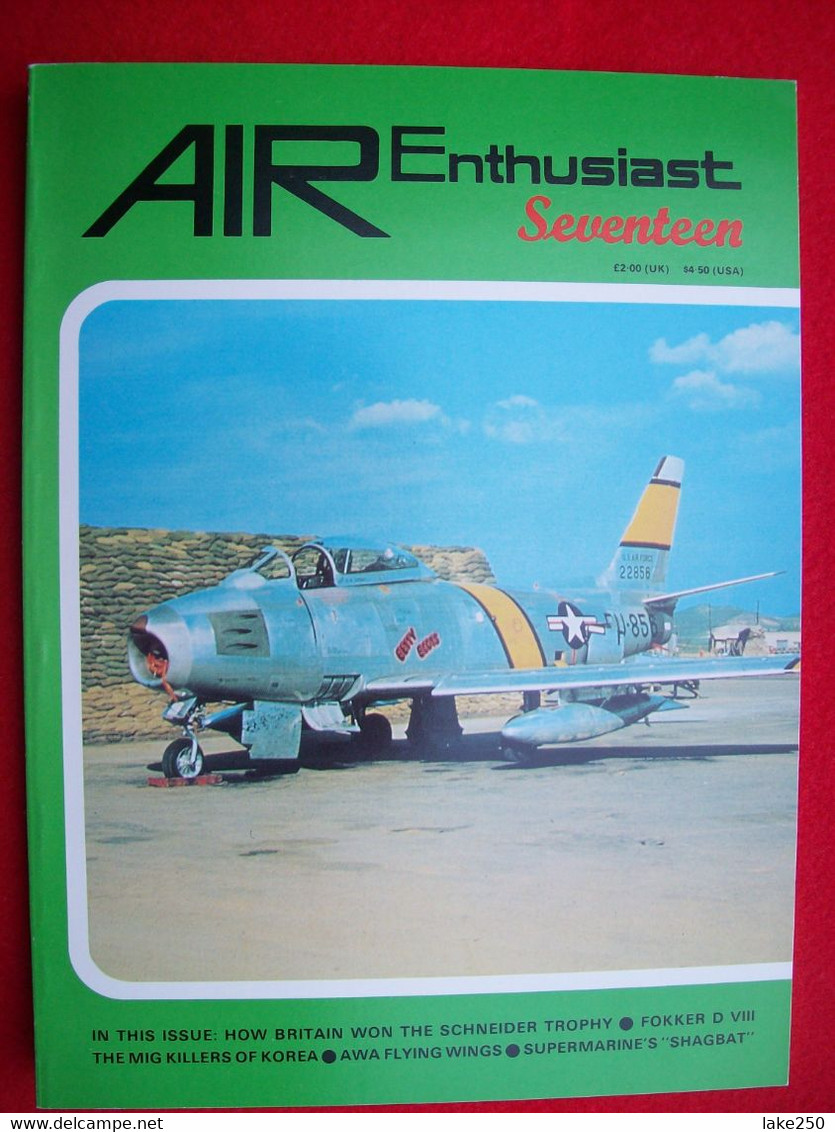 AIR ENTHUSIAST - N° 17 Del 1981  AEREI AVIAZIONE AVIATION AIRPLANES - Transportation