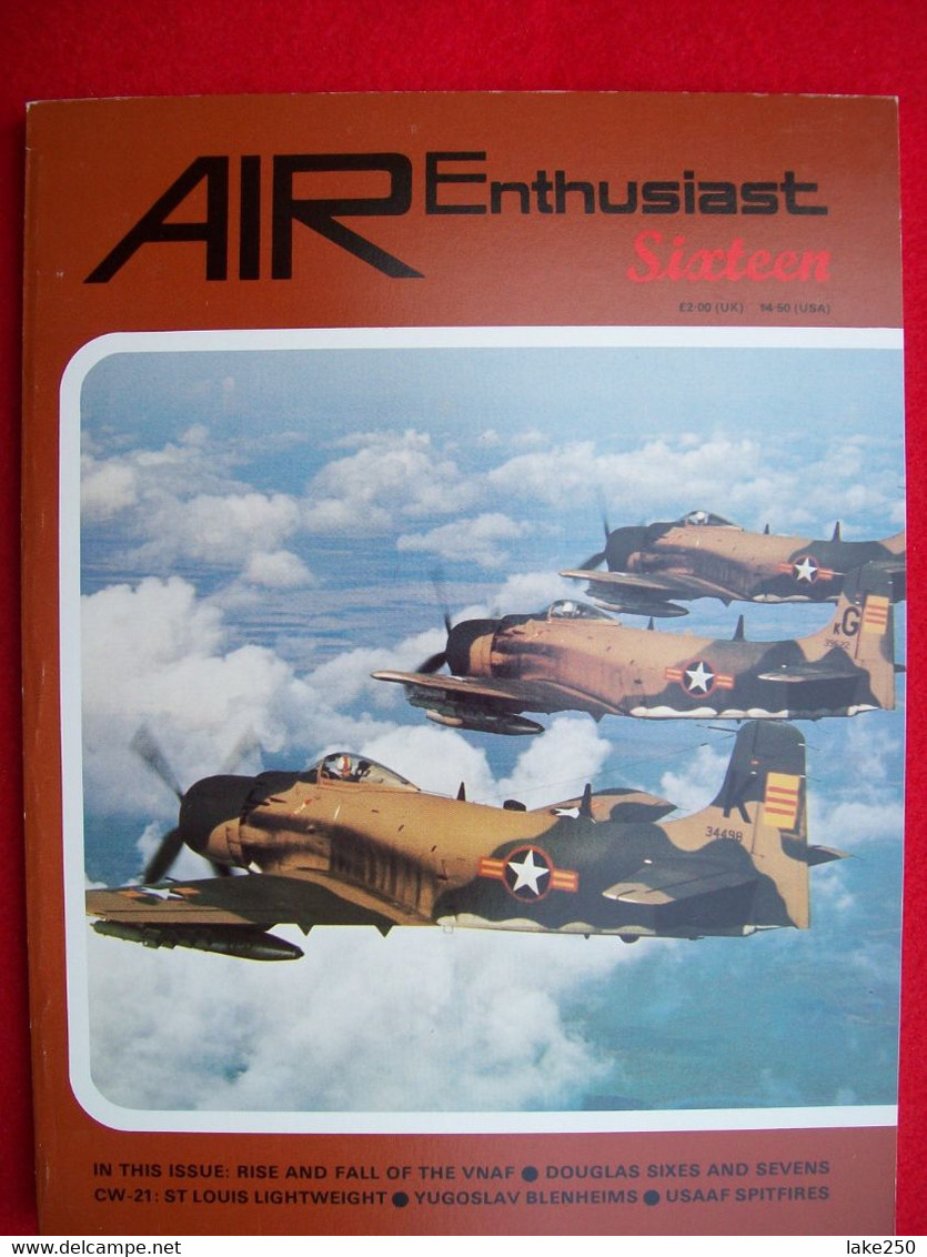 AIR ENTHUSIAST - N° 16 Del 1981  AEREI AVIAZIONE AVIATION AIRPLANES - Transports