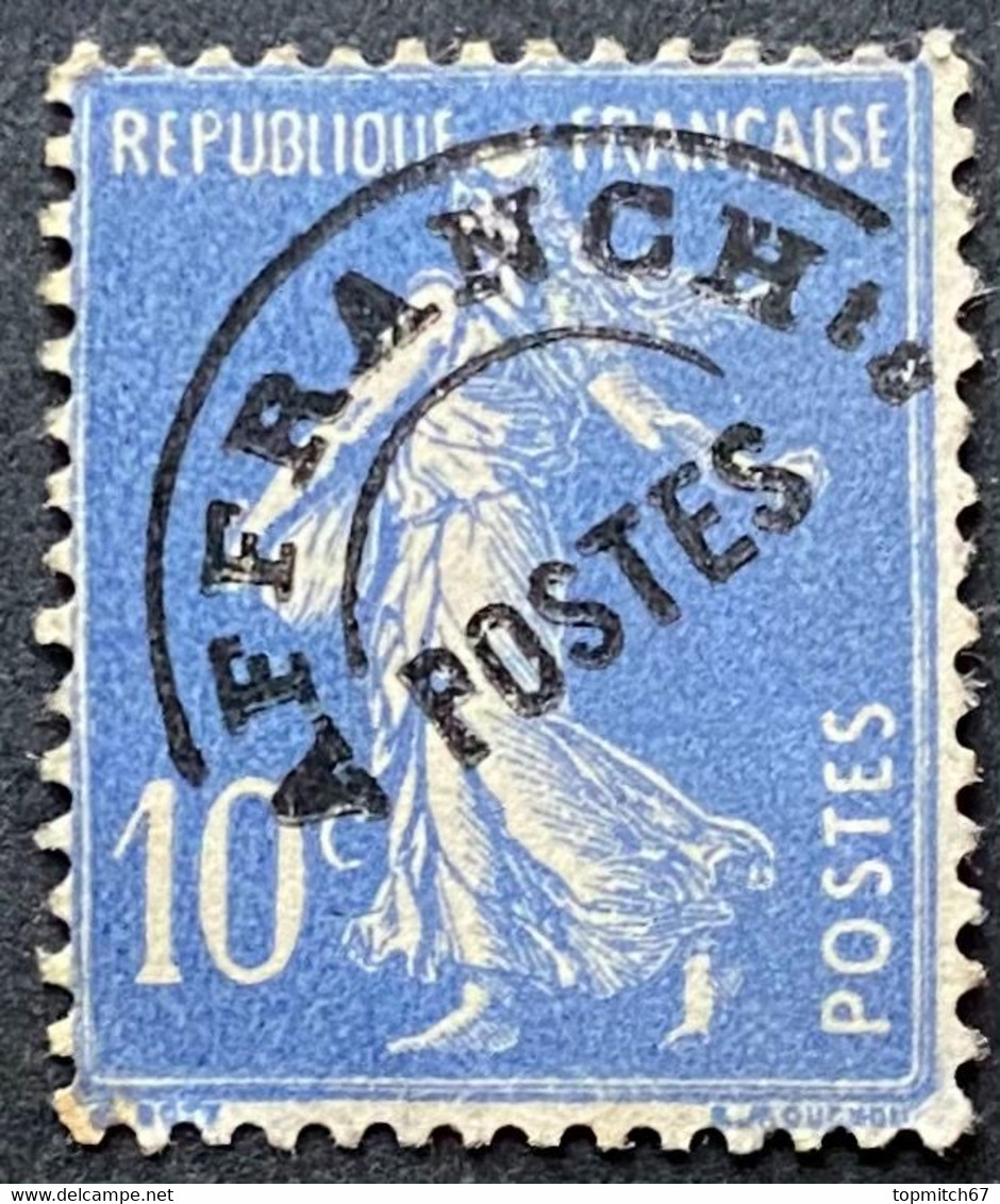 FRAPO052MNH - Pre-cancelled Stamp - Type Semeuse Fond Plein - 10 C MNH Stamp 1927-31 - France YT PO 052 - 1893-1947