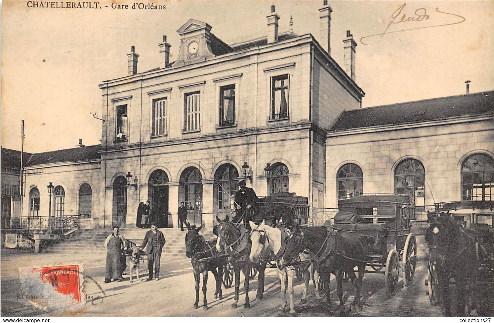 86-CHATELLERAULT- GARE D'ORLEANS - Chatellerault