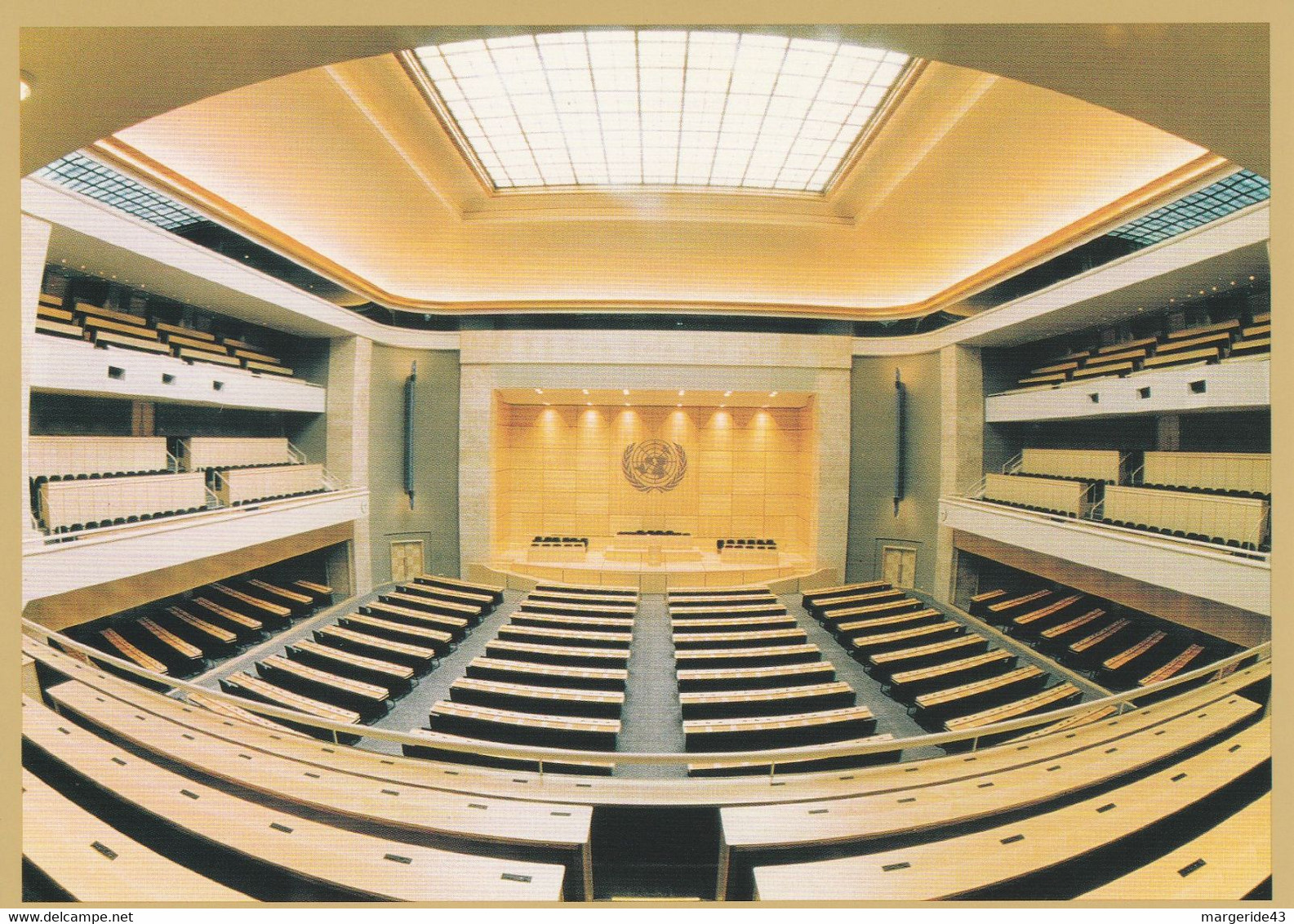 NATIONS UNIES 1998 ENTIER CARTE FDC 0.70 FRANCS - Lettres & Documents