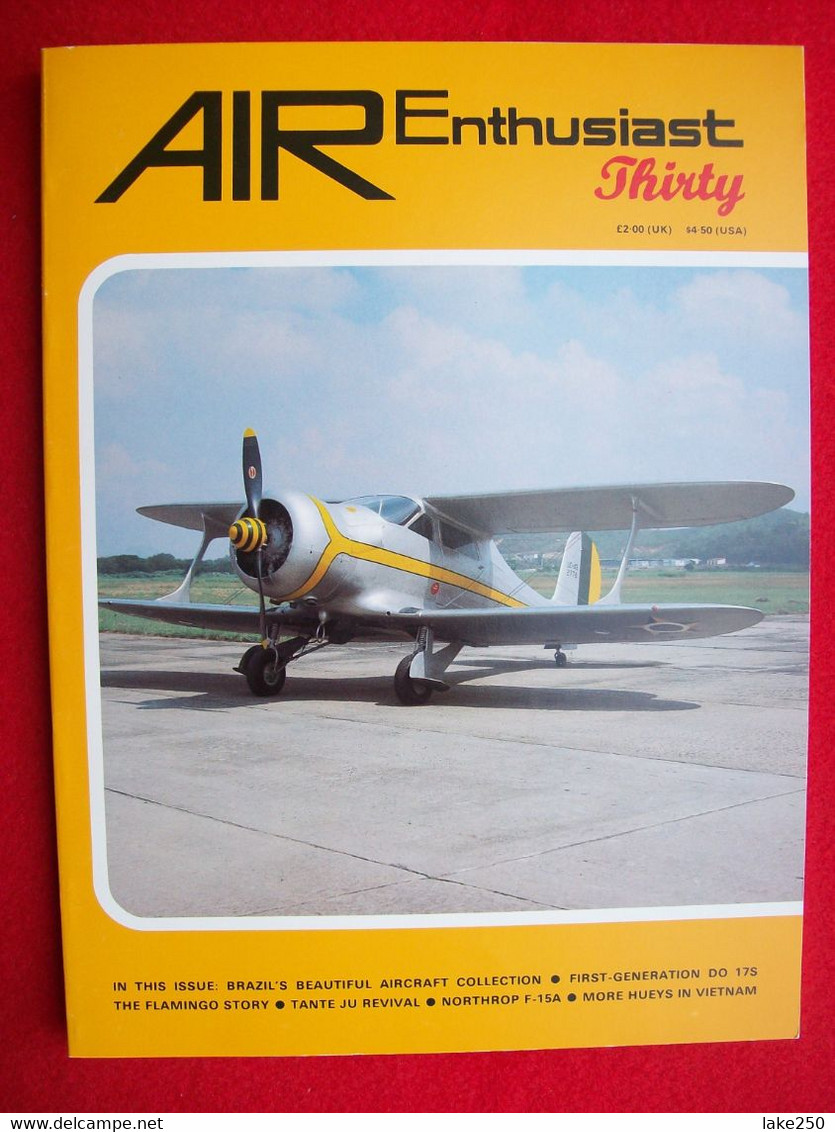 AIR ENTHUSIAST - N° 30 Del 1986  AEREI AVIAZIONE AVIATION AIRPLANES - Transports