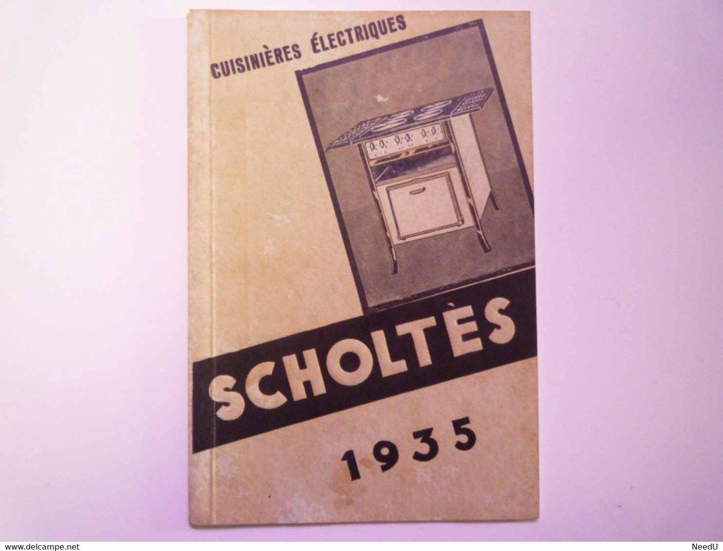 GP 2021 - 80  CATALOGUE  1935  CUISINIERES SCHOLTES  -  20 Pages Format  14 X 20,5 Cm Bien Illustrées.  XXX - Non Classés