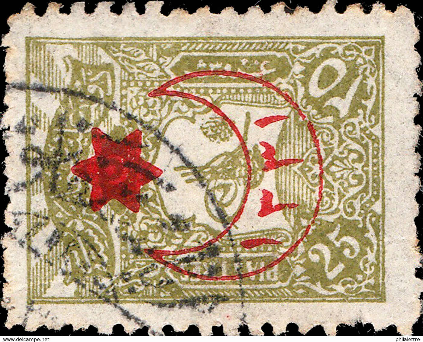 TURQUIE / TURKEY / TÜRKEI - " AYA-STÉFANO " (Yesilköy, Anatolia) (C3 C&W 160) On Mi.291C - Usados