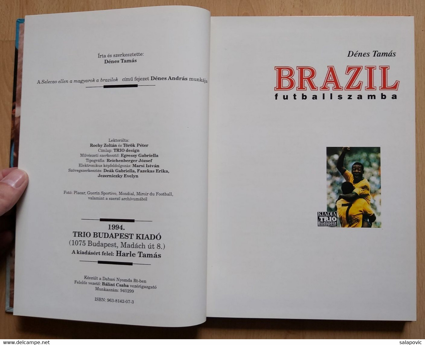 Brazil Futballszamba  Dénes Tamás, Brazilian Football Figure - Livres