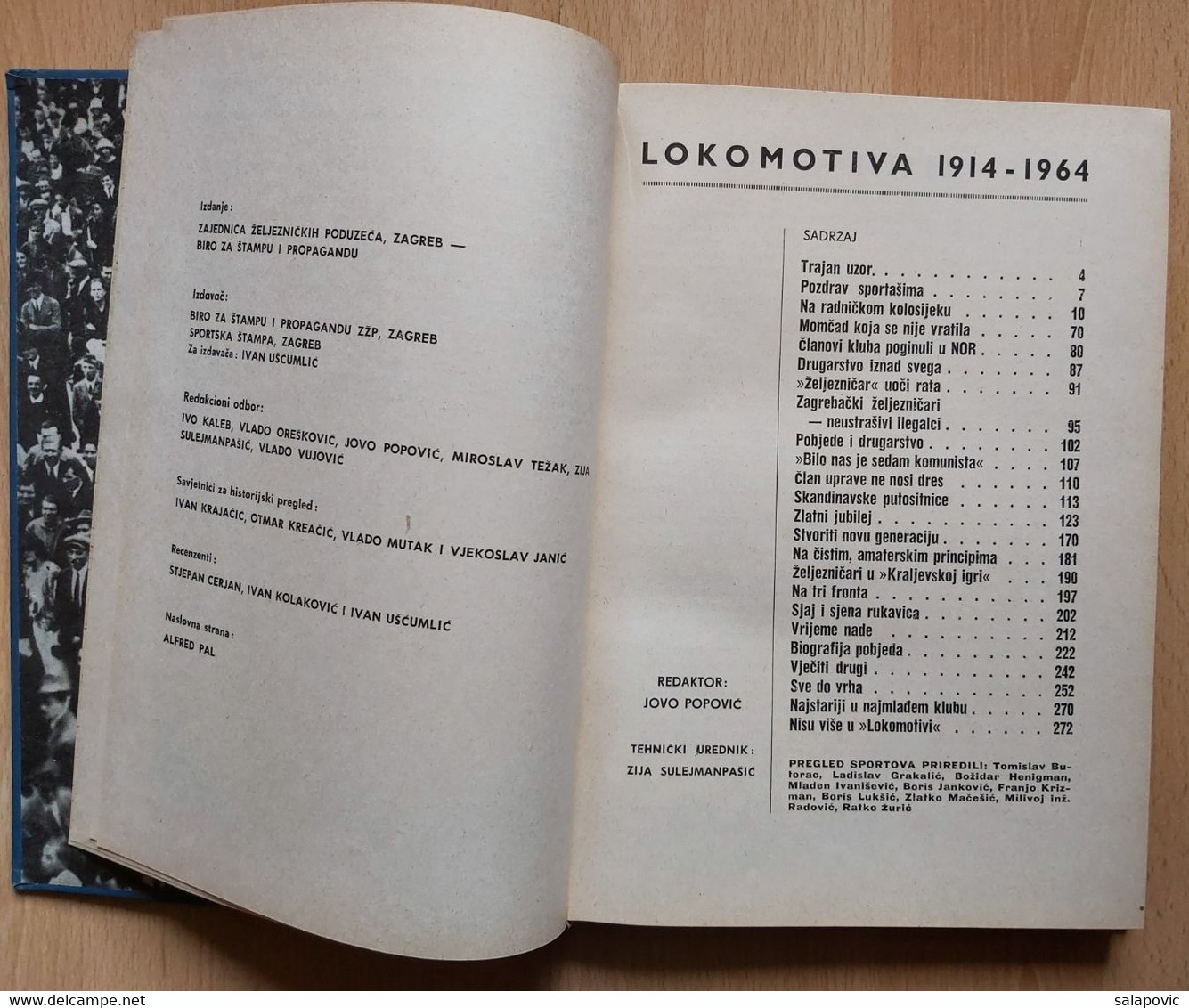 S.D. Lokomotiva 1914-1964 Croatian Football Club - Livres