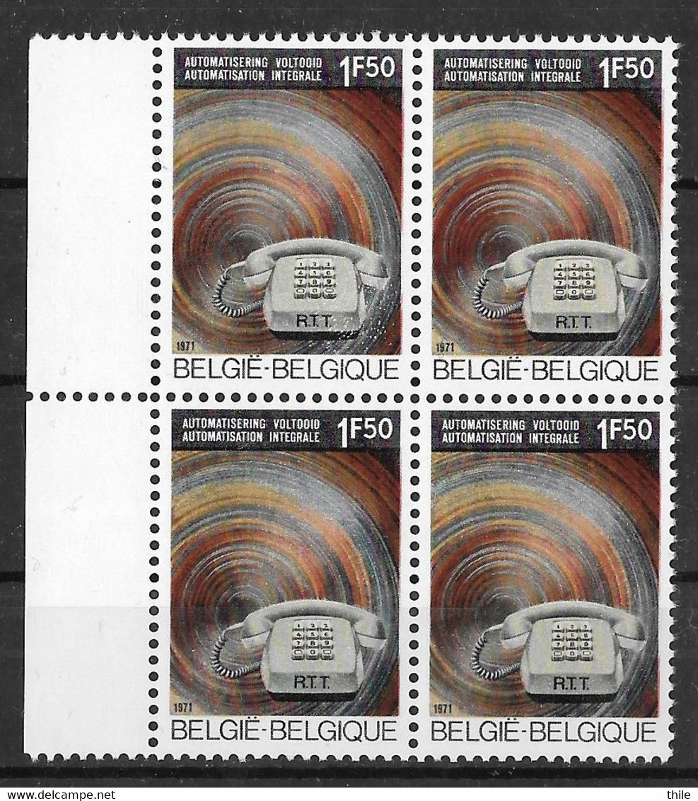 COB 1567 ** - Bloc De 4 Timbres - Nuevos