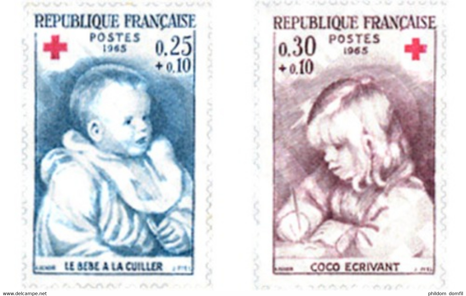 Ref. 122064 * MNH * - FRANCE. 1965. RED CROSS WELFARE FUND . PRO CRUZ ROJA - Red Cross