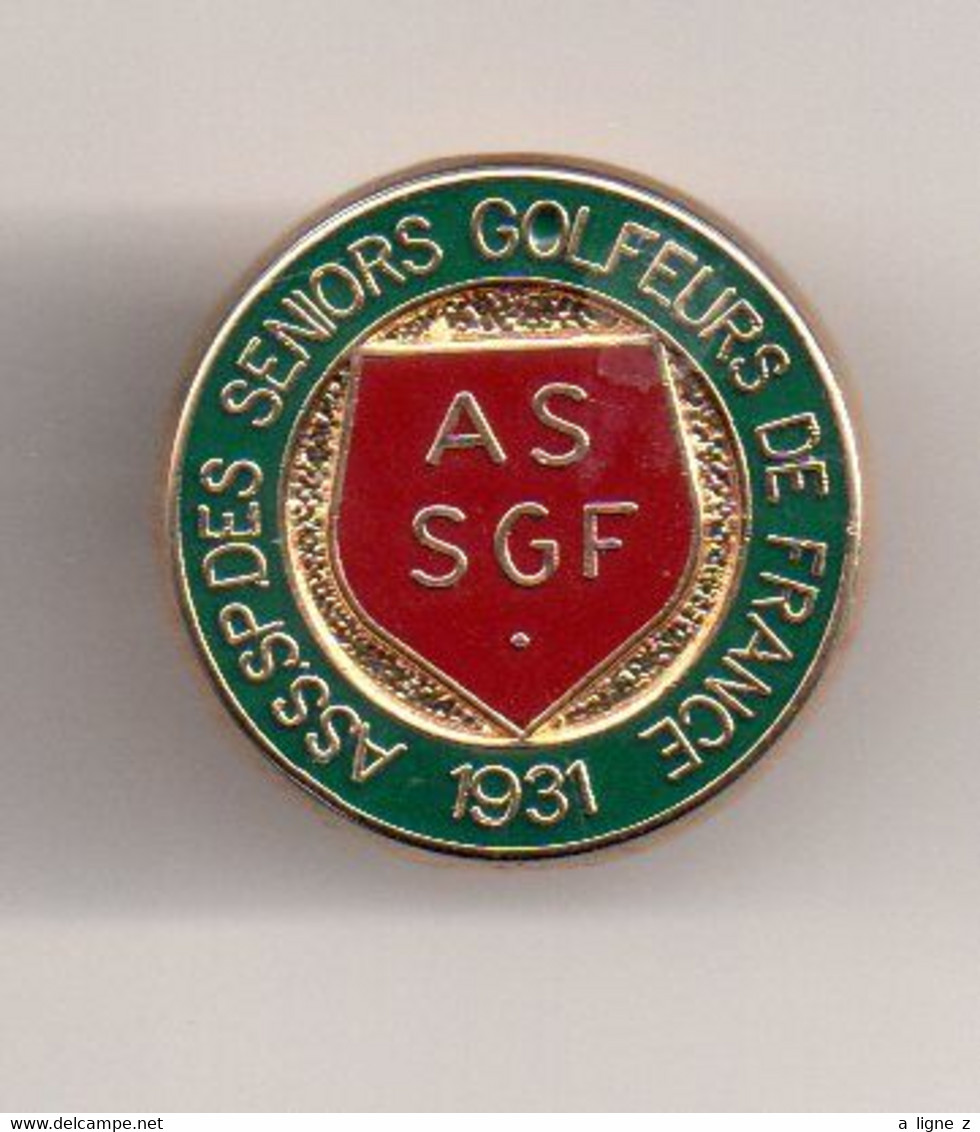 REF Mon1 : Pin's Pin Golf Association Seniors Golfeurs De France Drago - Golf