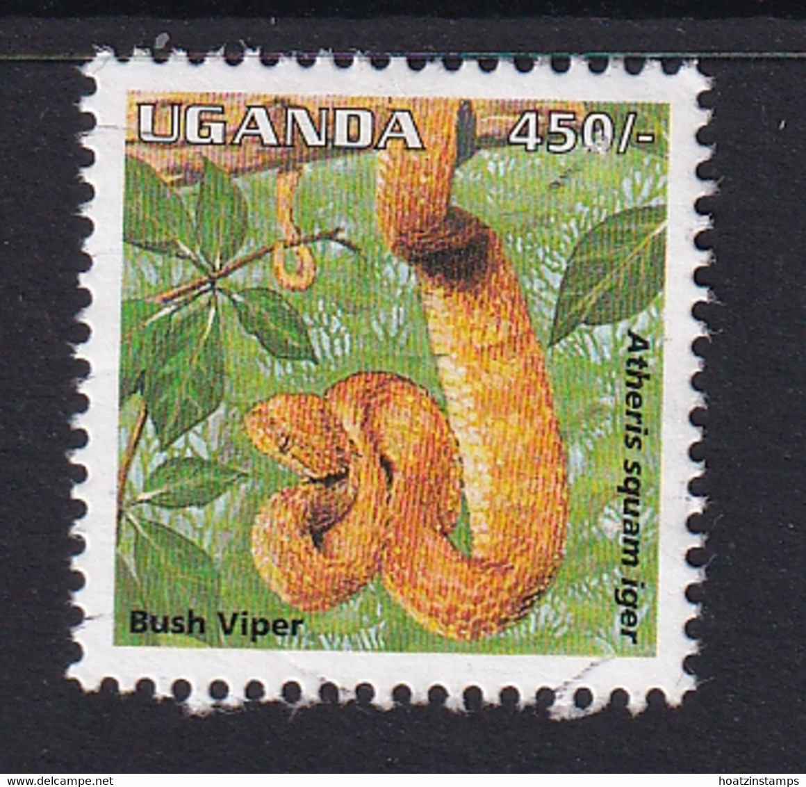 Uganda: 1996/98   Reptiles  SG1519    450/-    Used - Uganda (1962-...)