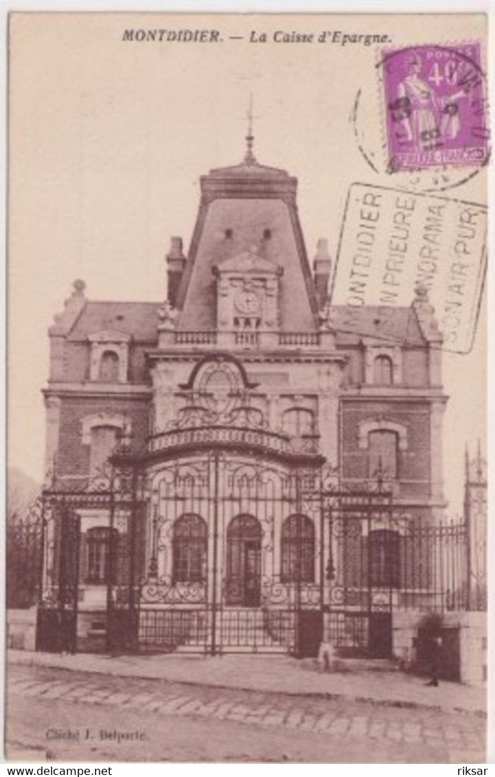 BANQUE(CAISSE D EPARGNE) MONTDIDIER - Banken