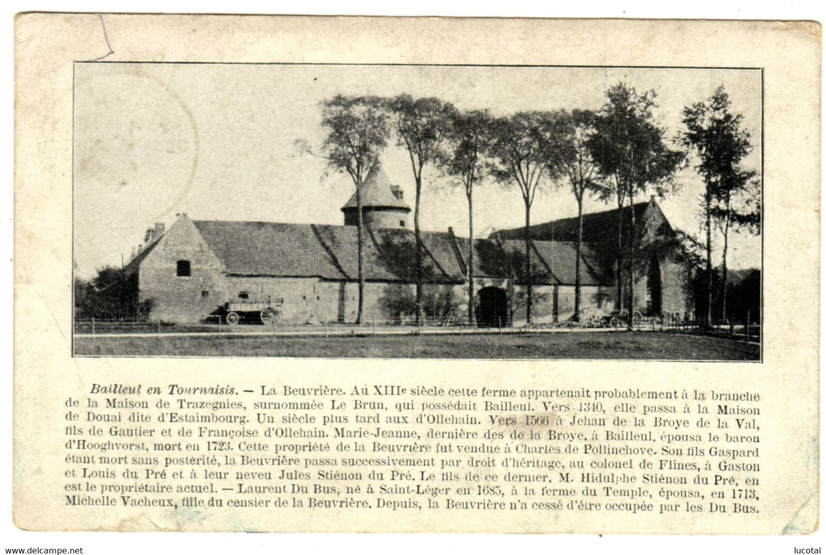 Bailleul En Tournaisis - La Beuvrière - Avec Histoire - 1924 - - Estaimpuis