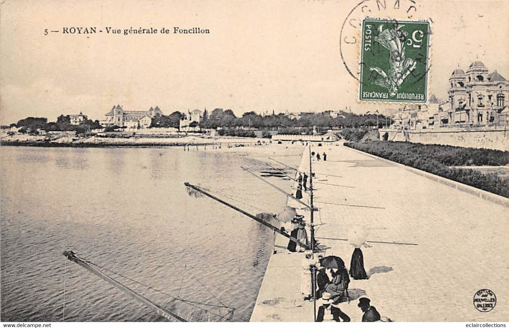 Royan        17          Vue Générale De Faucillon      N°5           (voir Scan) - Royan