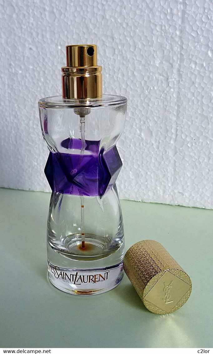 Flacon Vaporisateur " MANIFESTO" D'YVES ST LAURENT EDP 30 Ml VIDE/EMPTY Pour Collection Ou Décoration - Flacons (vides)