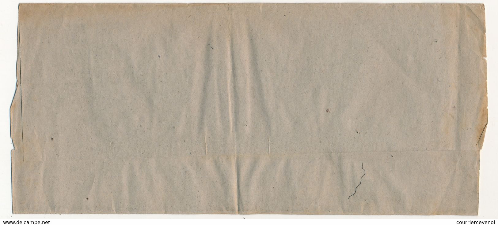 FRANCE - 10c Blanc Préoblitéré Sur Document Bande De Journal - Publicité S.P.C.I. Paris - 1893-1947