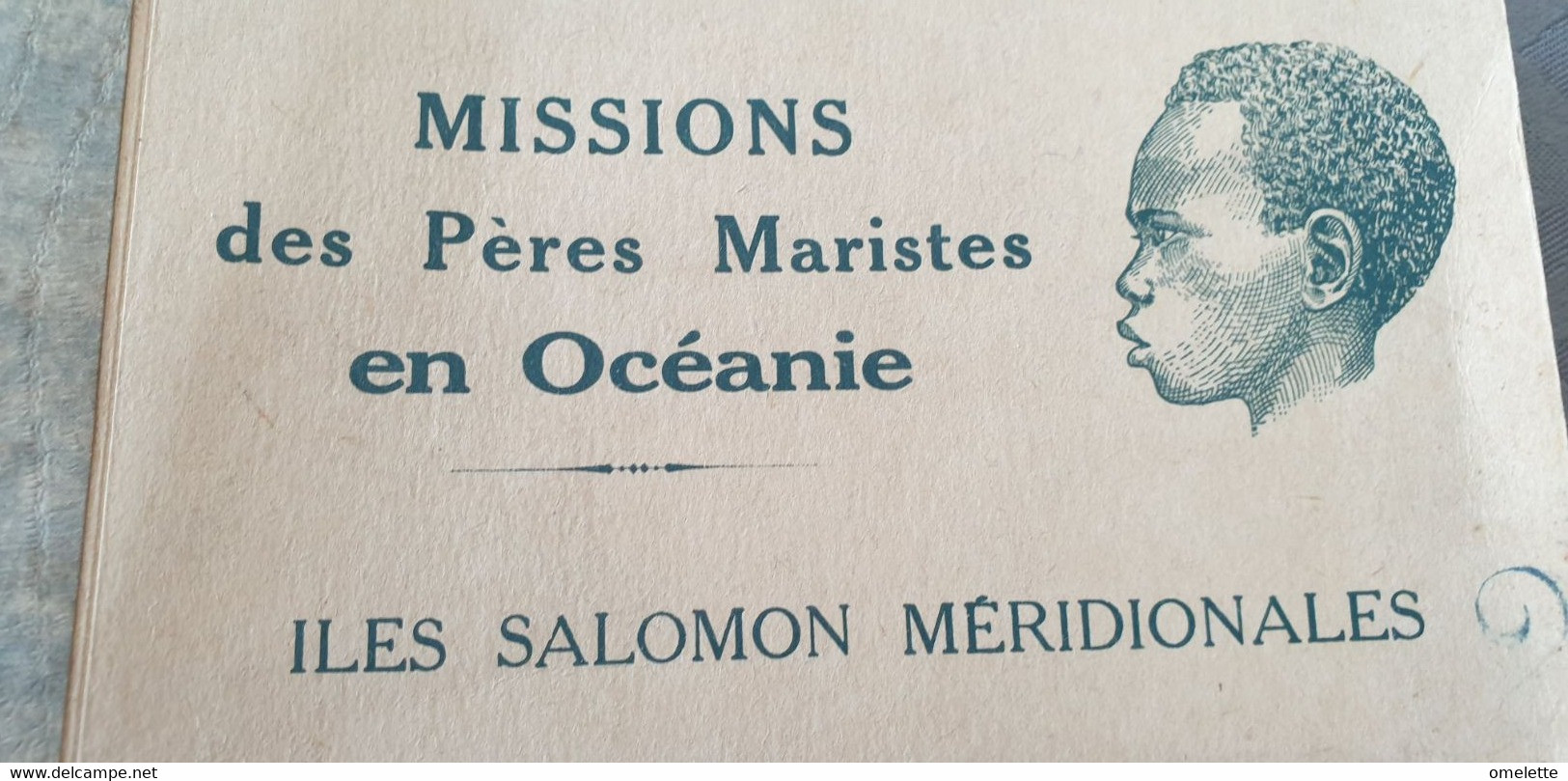 MISSION DES PERES MARISTES EN OCEANIE /ILES SALOMON MERIDIONALES /12 CARTES - Salomon