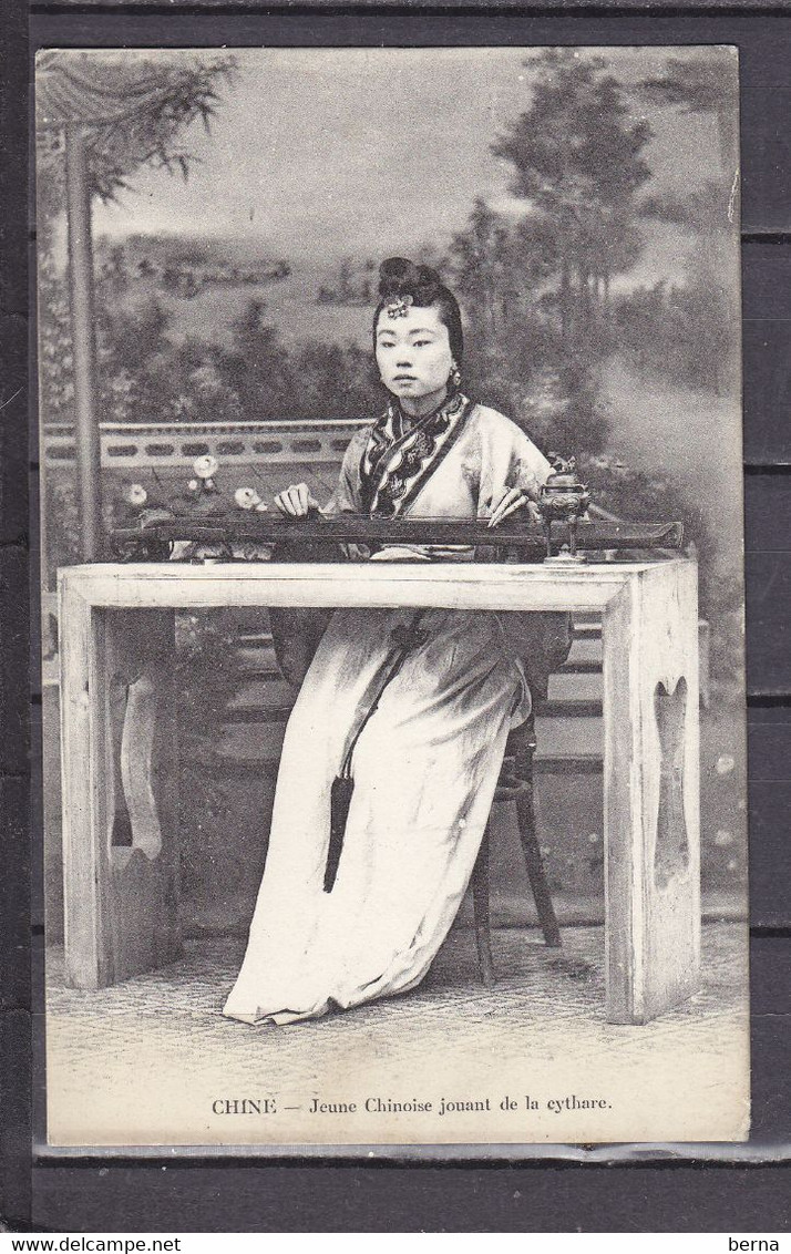 CHINA YOUNG GIRL WITH CYTHAR MUSIC - Cina