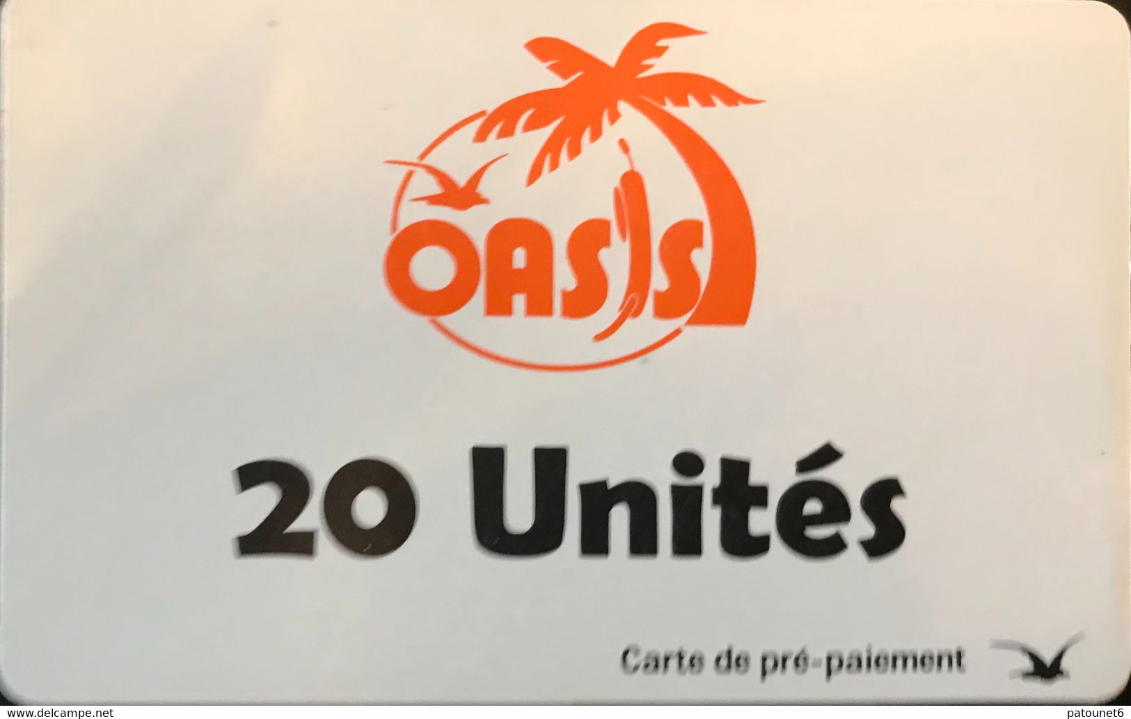 CONGO  -  Prepaid  -  OASIS  -  20 Unités - Congo