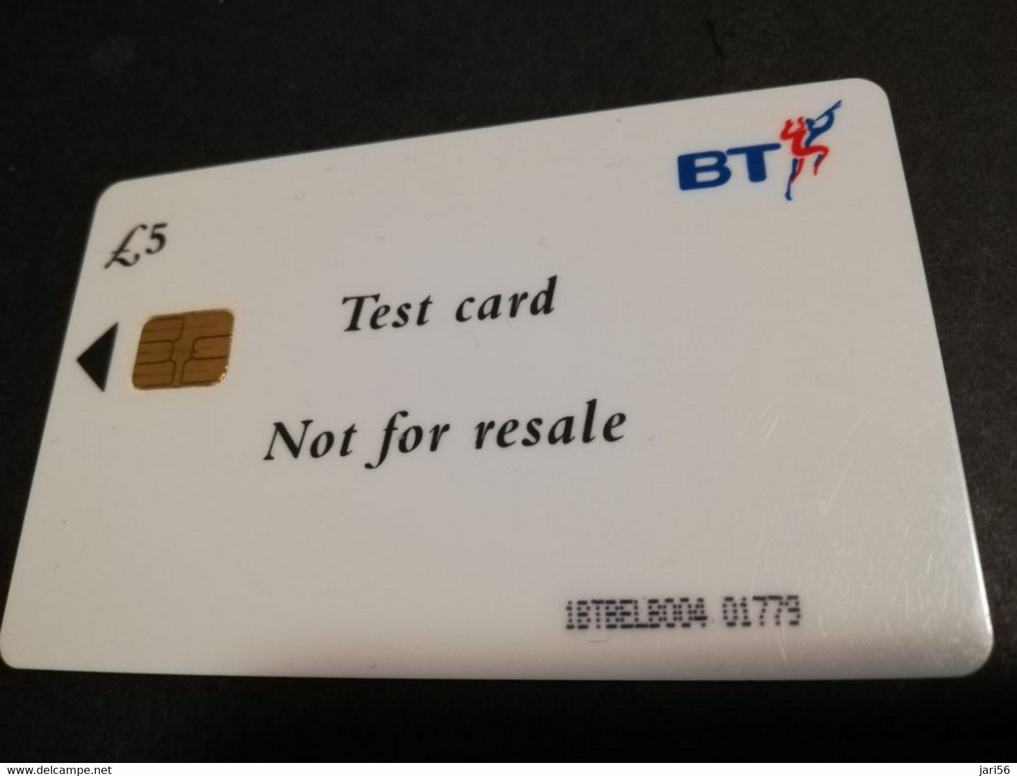 GREAT BRETAGNE  CHIPCARDS / TEST  BT  CARD 5 POUND   PERFECT  CONDITION      **5046** - BT Generale