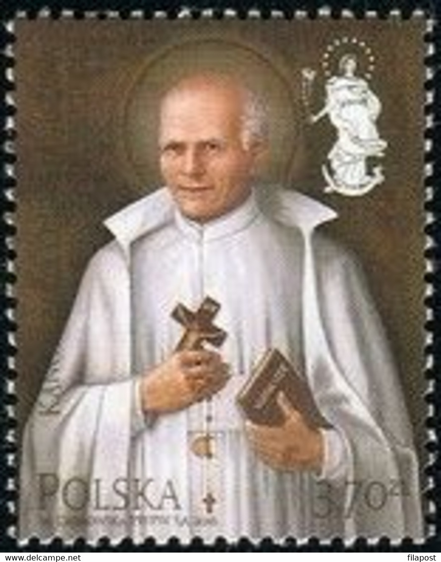 2016 Poland Mi 4840 Booklet / Canonisation Of Father Stanislaus Papczynski Catholic Priest / FDC + Stamp MNH** FV - Booklets