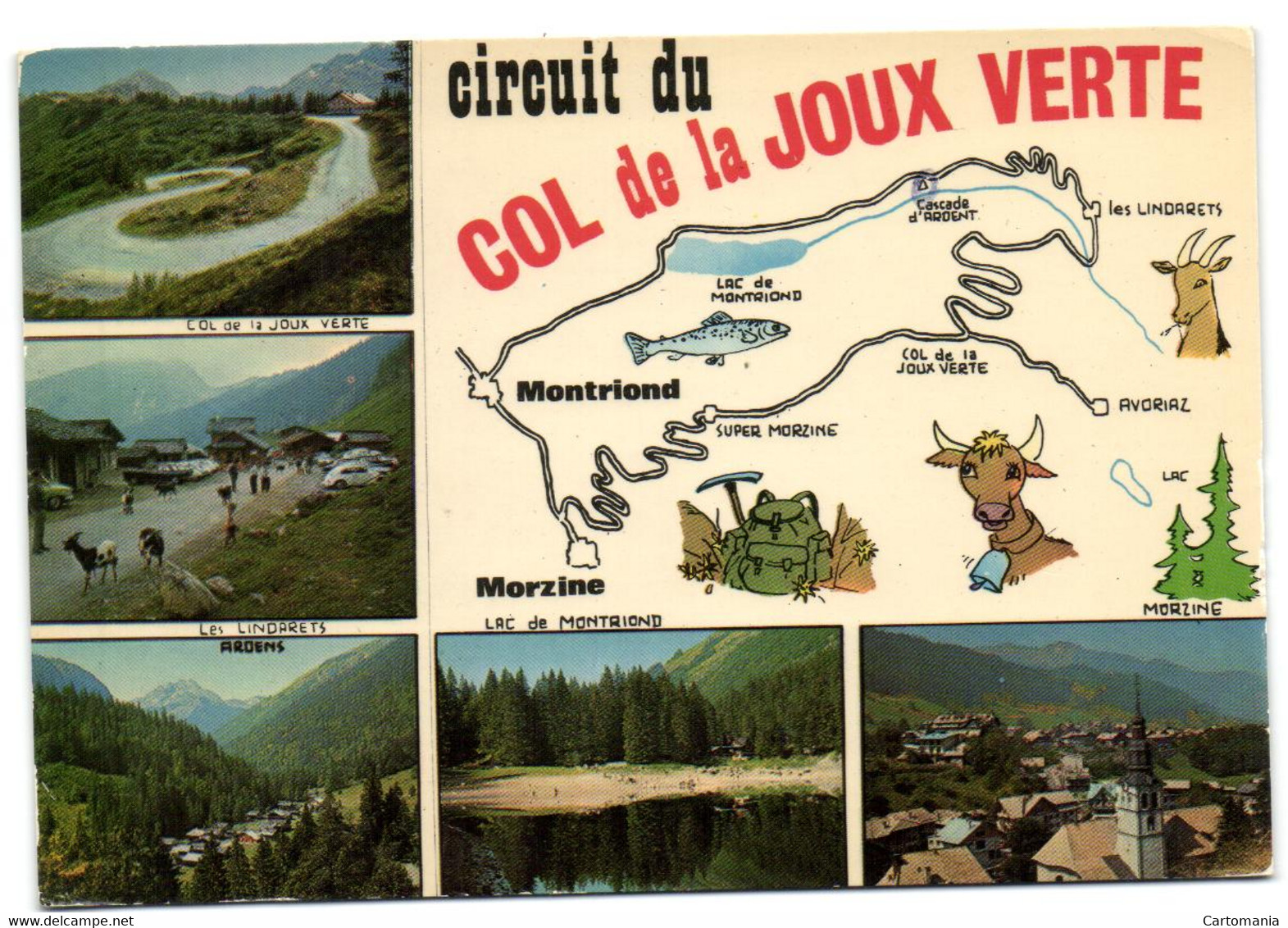 Circuit Du Col De La Joux Verte - Aux Environs De Morzine Et Montriond - Morzine