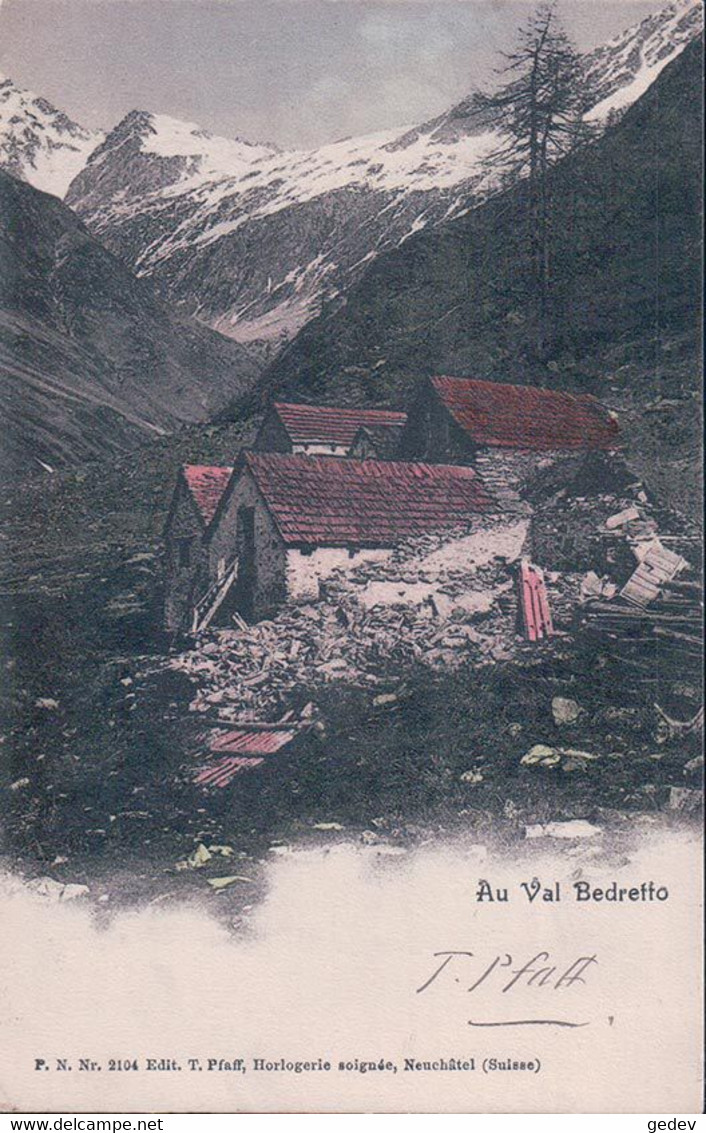 Val Bedretto TI, Chalet D'alpage (2104) - Bedretto