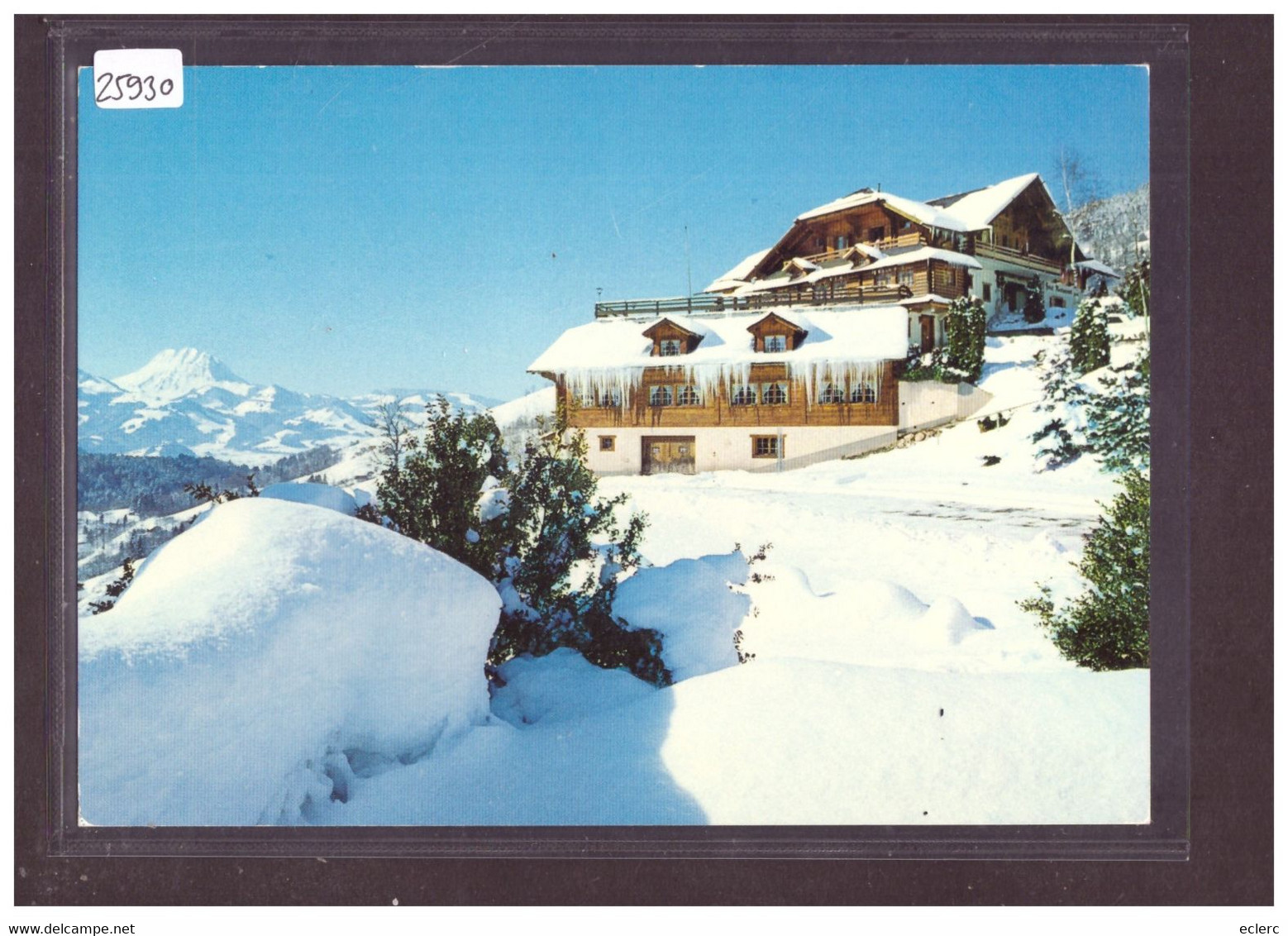 CARTE MODERNE - CRESUZ - LE VIEUX CHALET - TB - Crésuz