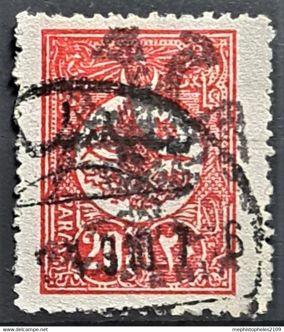 ALBANIA 1913 - Canceled - Sc# 6 - 20p - Albania