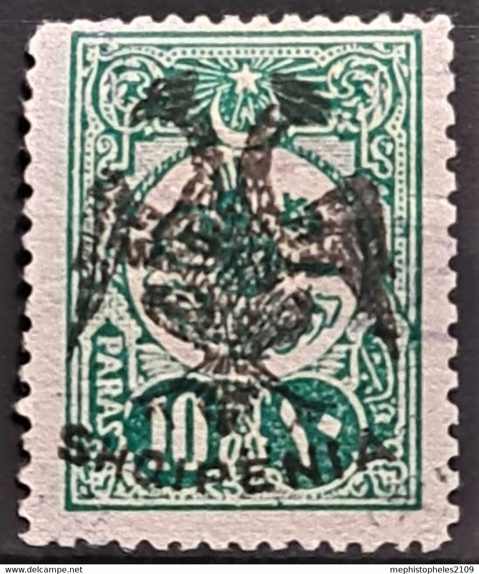 ALBANIA 1913 - Canceled - Sc# 5 - 10p - Albania