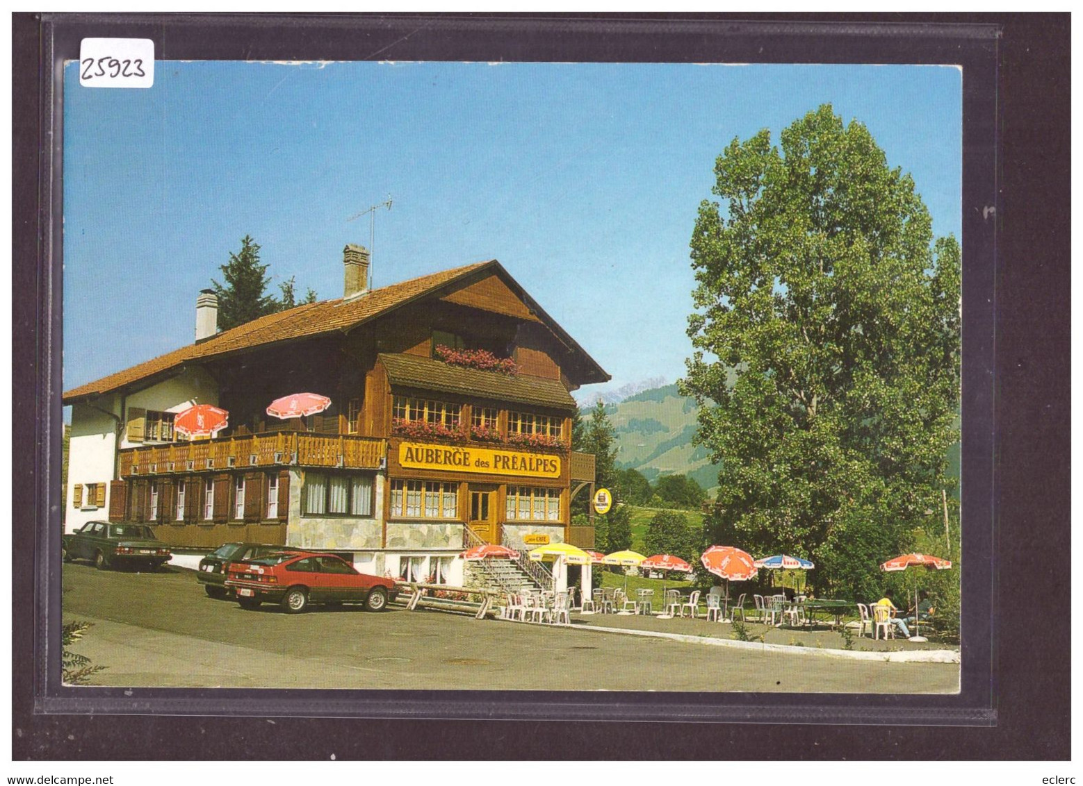 CARTE MODERNE - LES SCIERNES D'ALBEUVE - AUBERGE DES PREALPES - TB - Albeuve