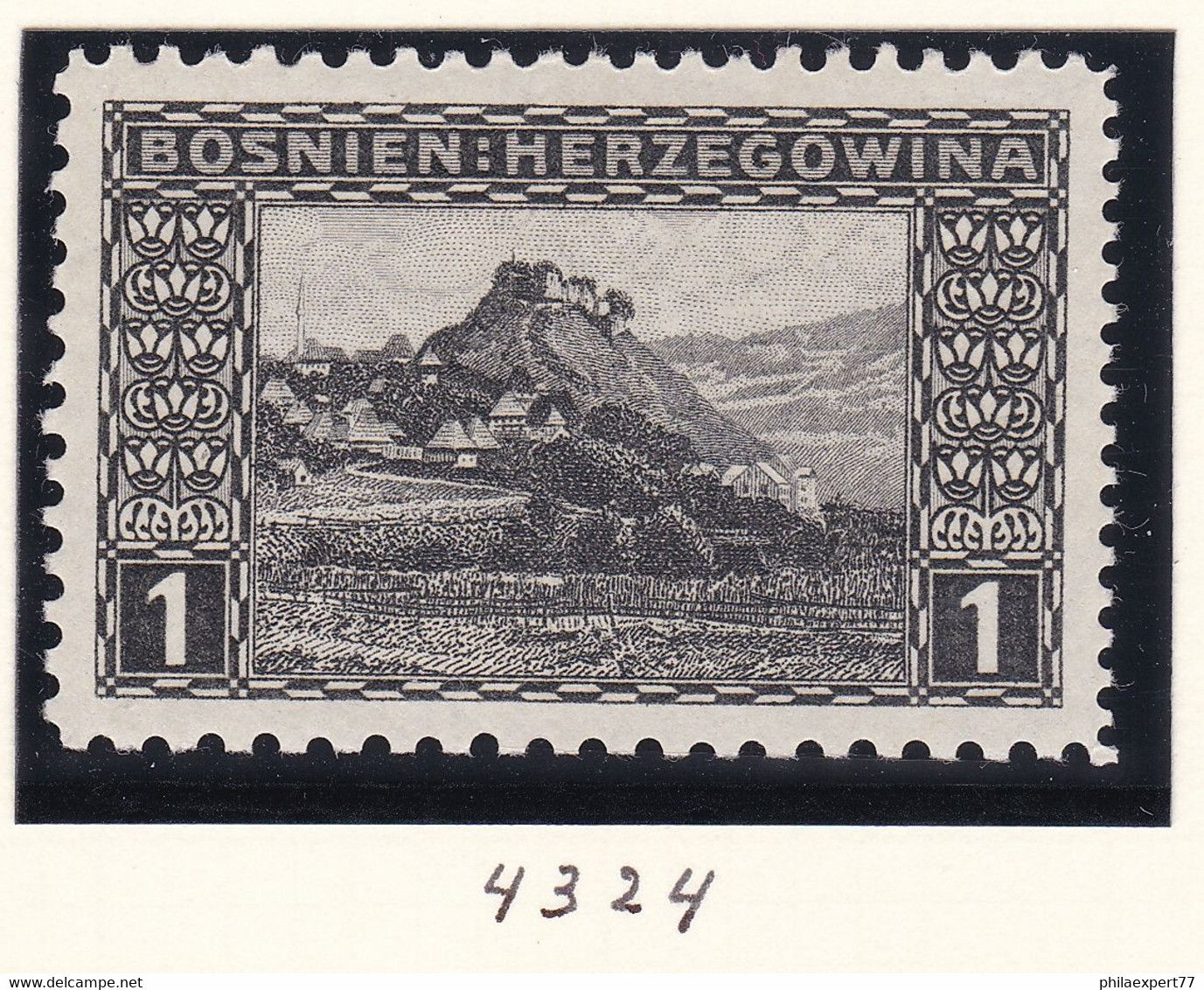 Österreich - Bosnien - 1906 - Michel Nr. 29 Coleman 4324 Mit 2x 10 1/2 - Ungebr. - 150 Euro - Unused Stamps