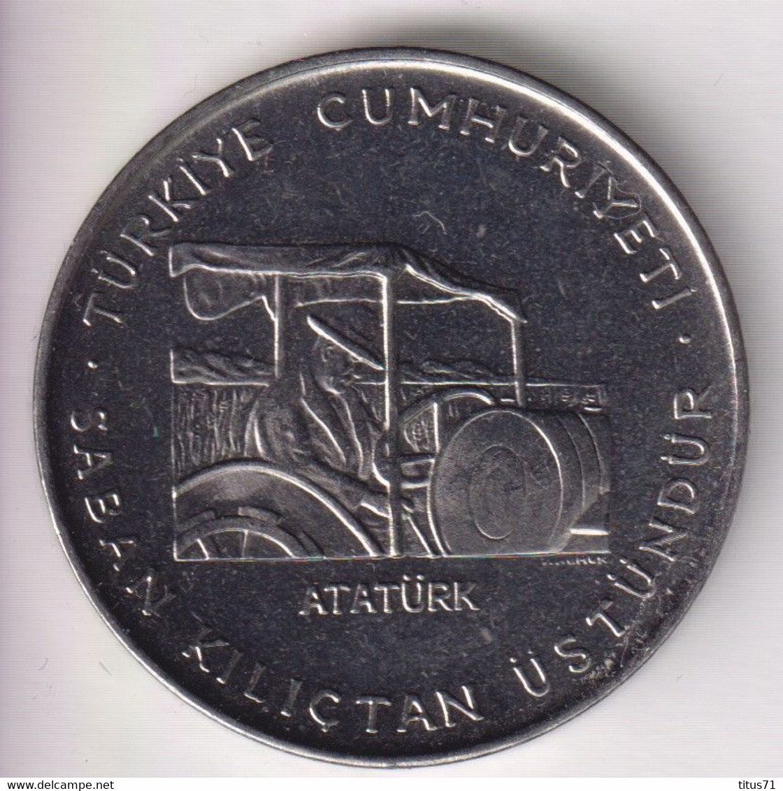 2,5 Lira Turquie / Turkey 1970 FAO Ataturk - Turkey