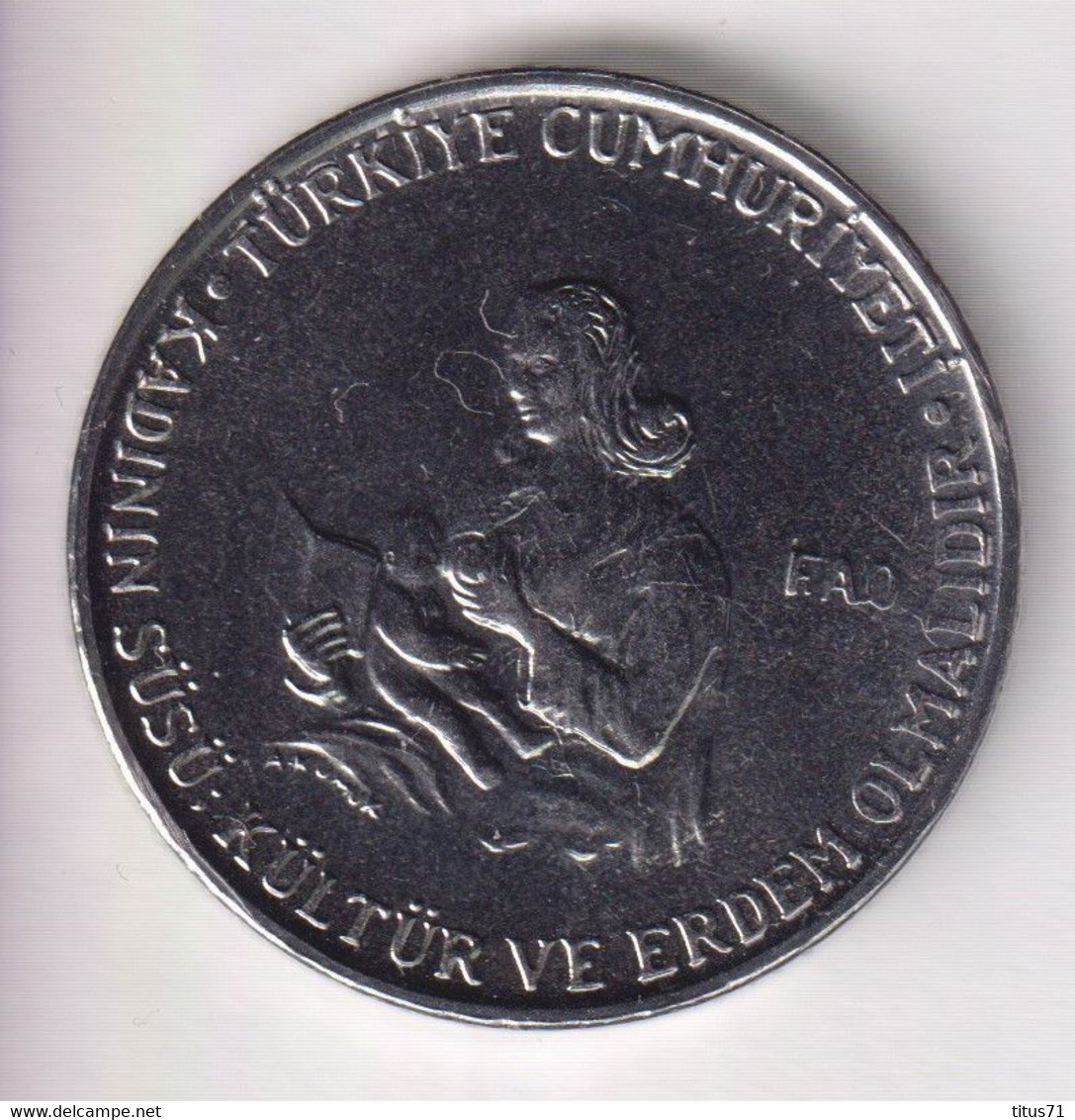 2,5 Lira Turquie / Turkey 1978 FAO - Turkije