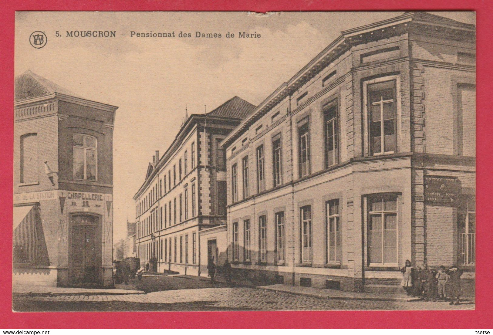 Mouscron - Pensionnat Des Dames De Marie ( Voir Verso ) - Mouscron - Möskrön