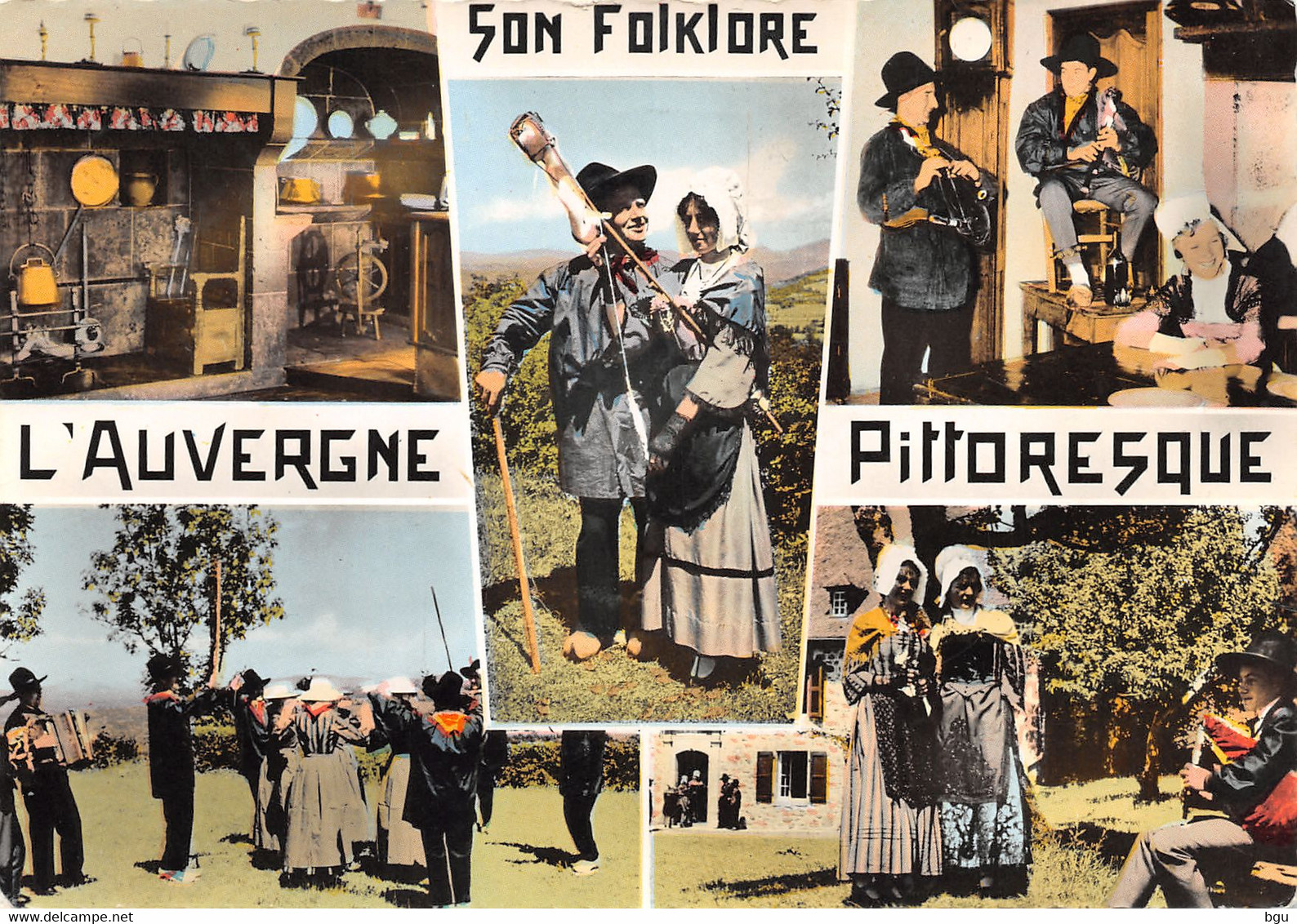 Auvergne (63) - Son Folklore - Multivues - Other & Unclassified