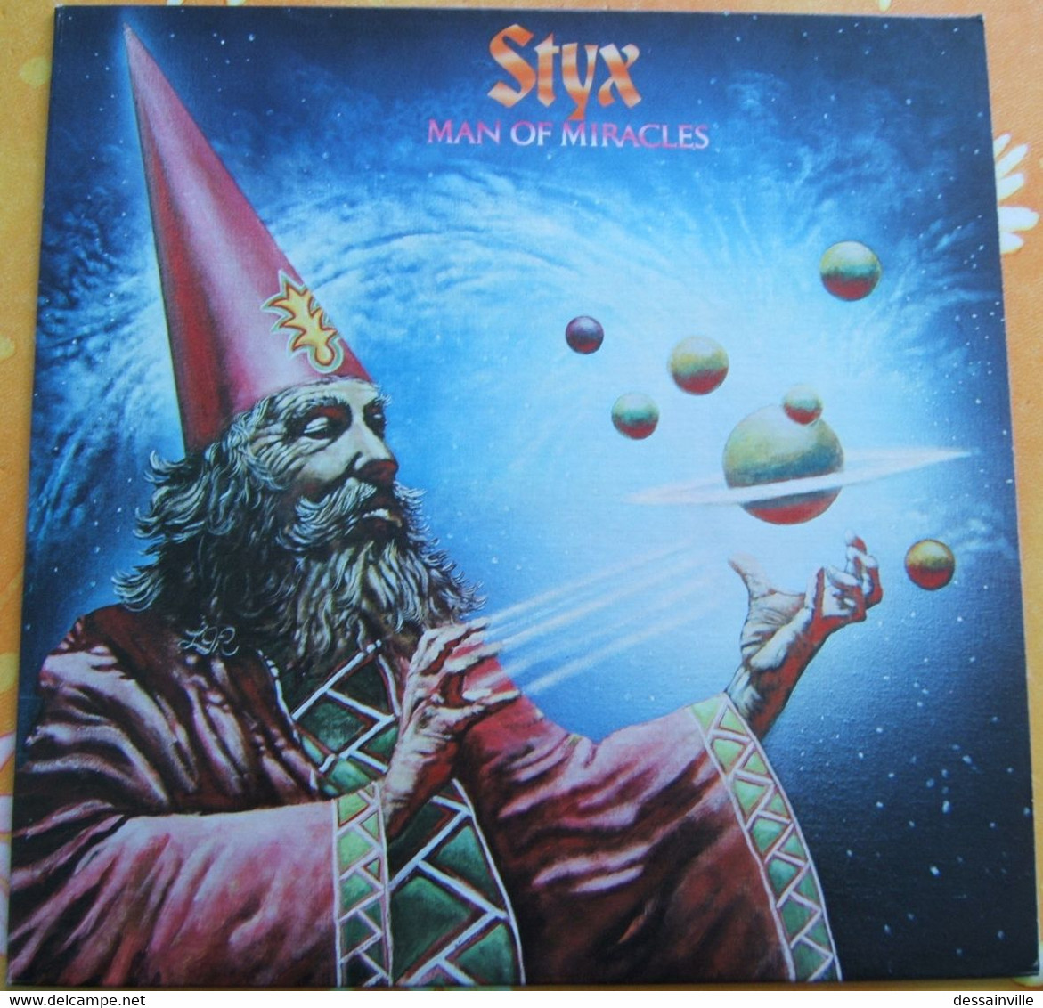 Pochette Seule - Groupe STYX Man Of Miracles - Accessoires, Pochettes & Cartons