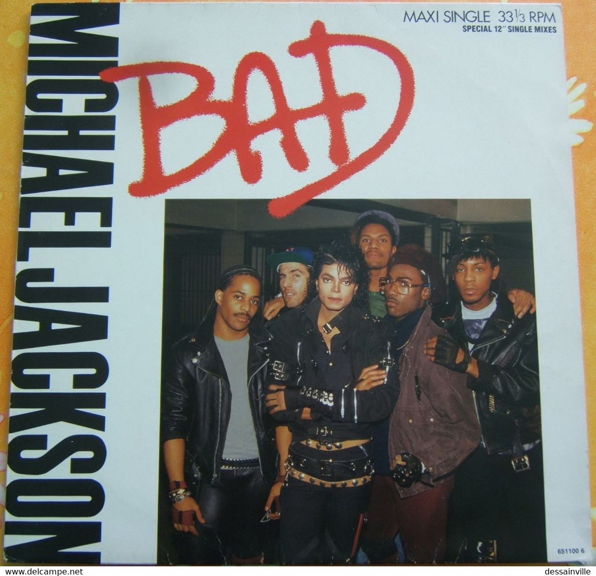 Pochette Seule - MICHAEL JACKSON Bad - Accessories & Sleeves