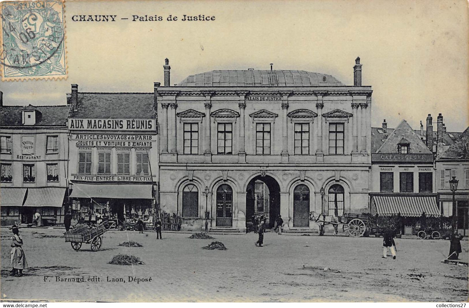 02-CHAUNY- PALAIS DE JUSTICE - Chauny