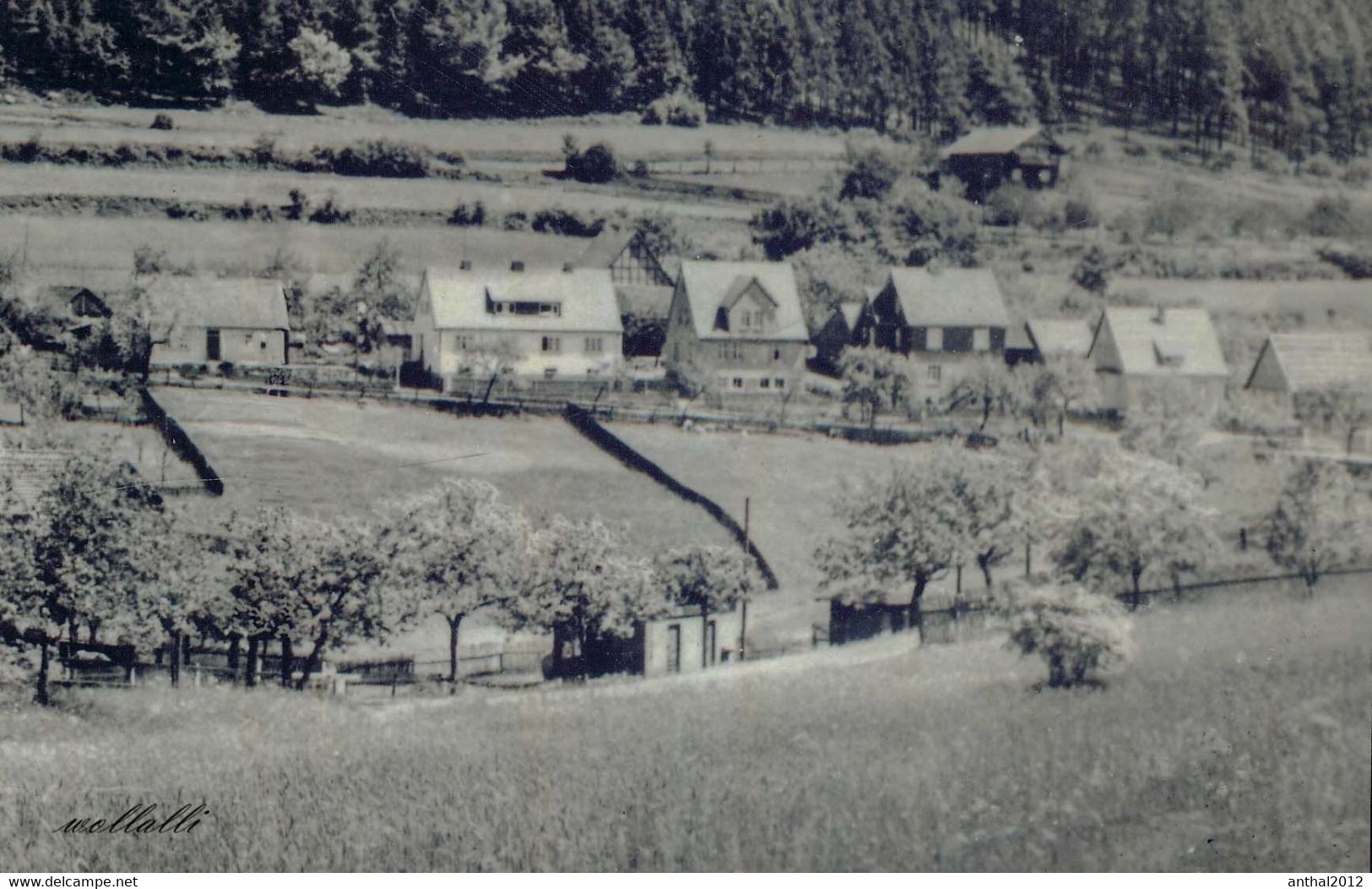 Rarität Altersbach Bei Schmalkalden Wohnhäuser Sw 22.6.1963 Nach Naumburg Nr. 5470 V/11/2  Gen. Nr. 5 4 63 - Schmalkalden