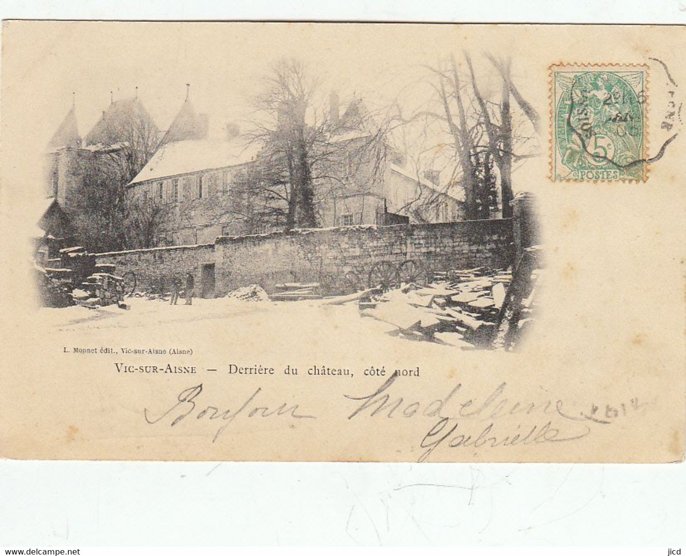 02- Vic Sur Aisne Derriere Le Chateau - Vic Sur Aisne